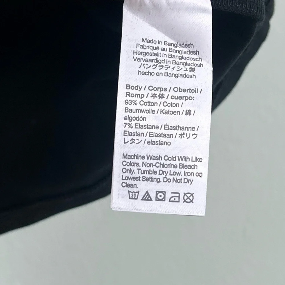 NWT J. Crew Factory Maternity crewneck tee in Black